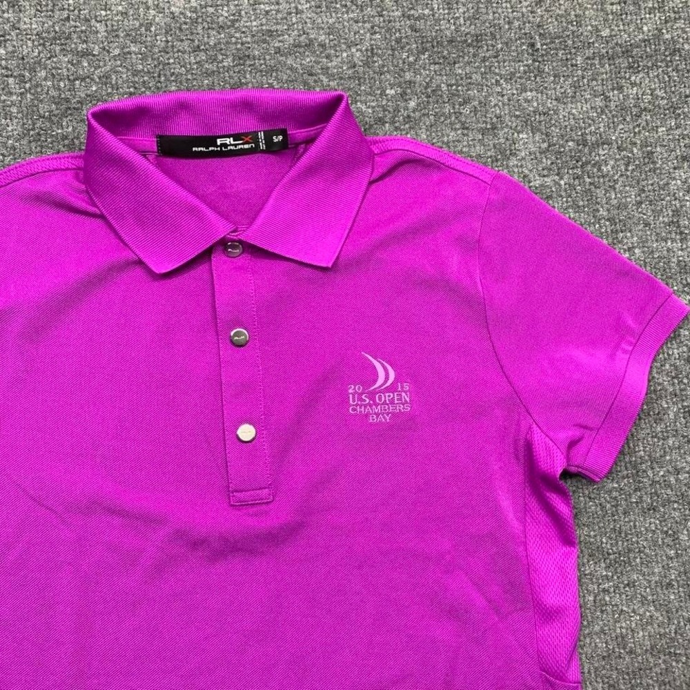 RLX Ralph Lauren 2015 US Open Chambers Bay Golf Polo Shirt Size Small Womens‎